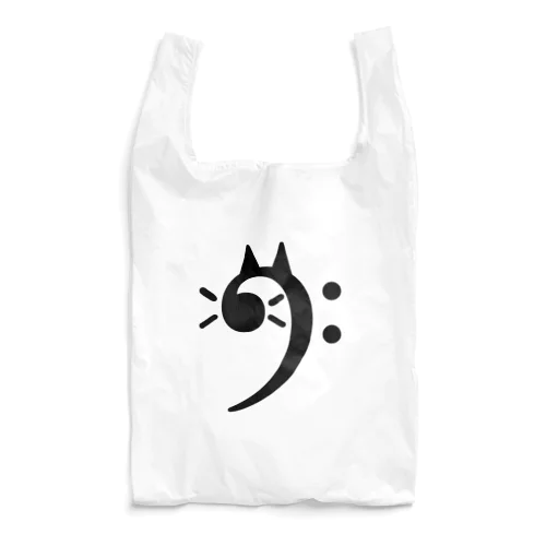 ヘ音記号ちゃん（猫） Reusable Bag