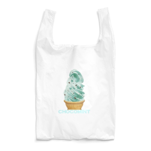 チョコミントソフト Reusable Bag
