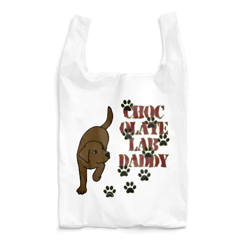 Chocolate Lab Daddy　チョコレートラブラドール Reusable Bag