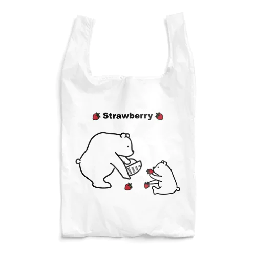 Bearさんのいちご狩り Reusable Bag