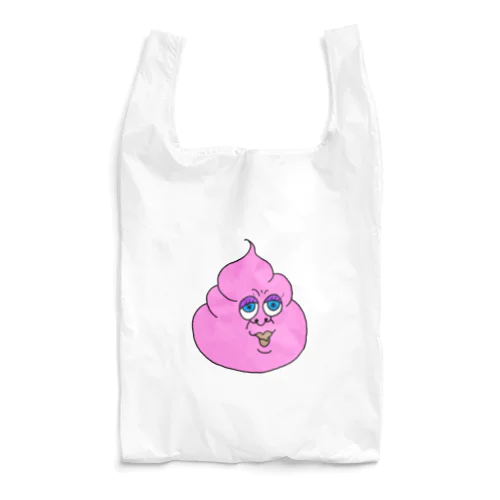 運がつく開運うんちゃん Reusable Bag