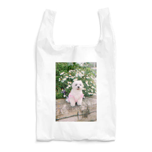 お花畑のマルチーズ Reusable Bag