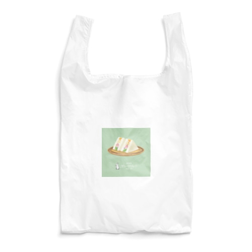 純喫茶ブルーラビット　フルーツサンド&白ロゴ Reusable Bag