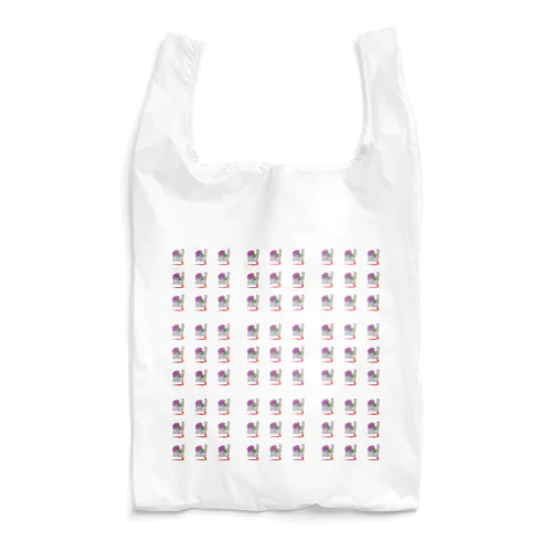 Insanely vomiting old woman Reusable Bag