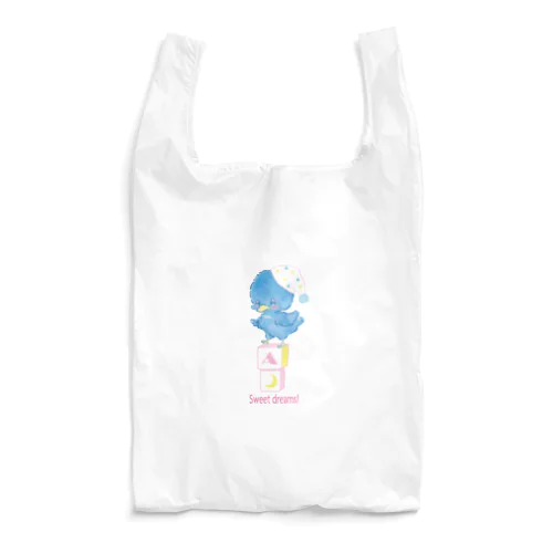 ねむねむ青いとり Reusable Bag