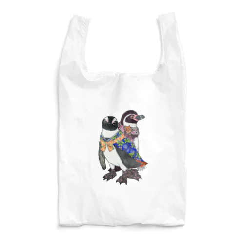 着物ぺんぎん―モダンきもののケープとフンボ― Reusable Bag