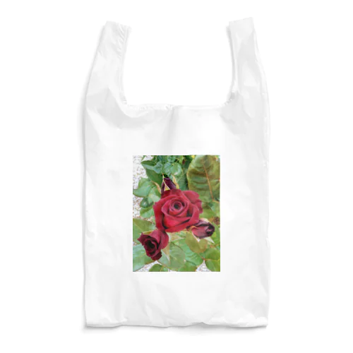 薔薇が咲いた～薔薇が咲いた～真っ赤な薔薇が～♩ Reusable Bag