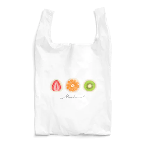 Moedan~フルーツ大福~3コ Reusable Bag