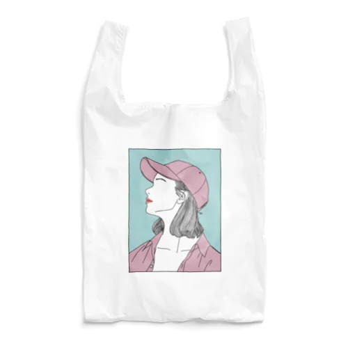 初夏の女の子 Reusable Bag