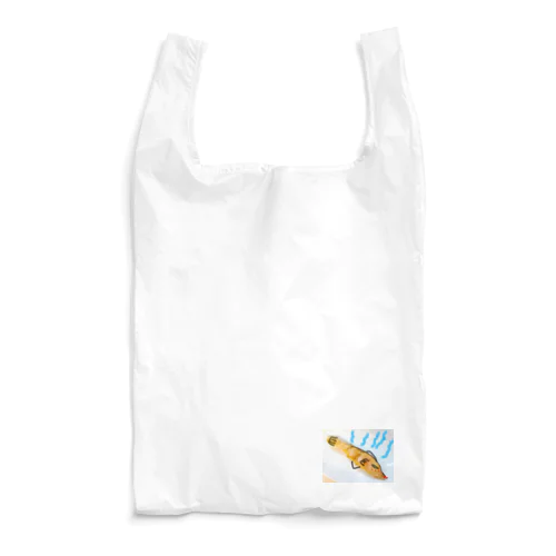 マブダチの強面紅鮭さん。ホットバージョン。 Reusable Bag