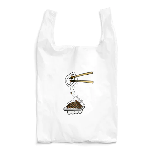 納豆 エコバッグ Reusable Bag