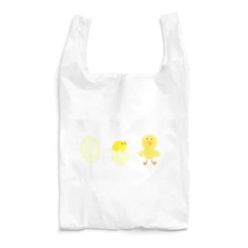 ひよこの成長過程 Reusable Bag