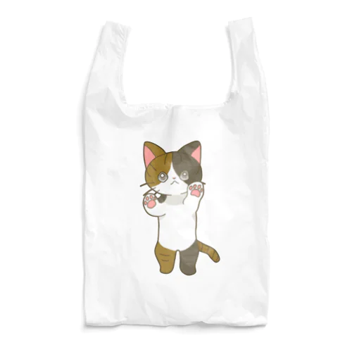 肉球縞三毛猫 Reusable Bag