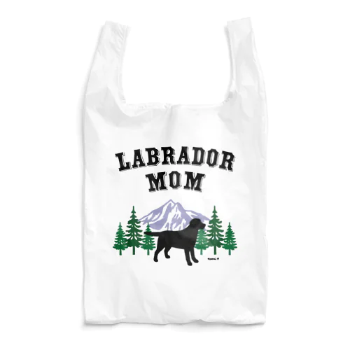 Labrador Mom （ブラックラブラドール） エコバッグ