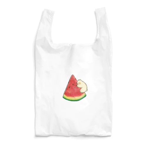 白熊のスイカ Reusable Bag