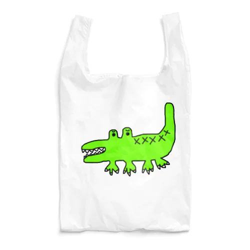 ワニです。 Reusable Bag