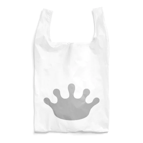ミルククラウンロゴ　エコバッグ（GRAY） Reusable Bag