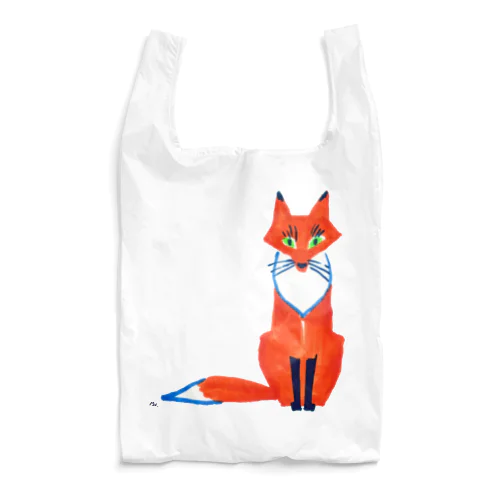 きつね（お座り） Reusable Bag