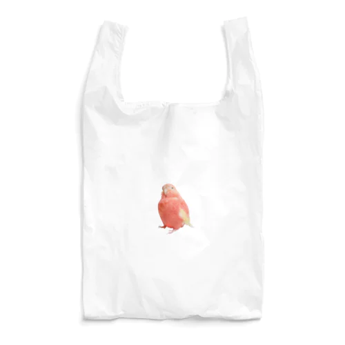 アキクサインコのチャム（実写うふ顔） Reusable Bag