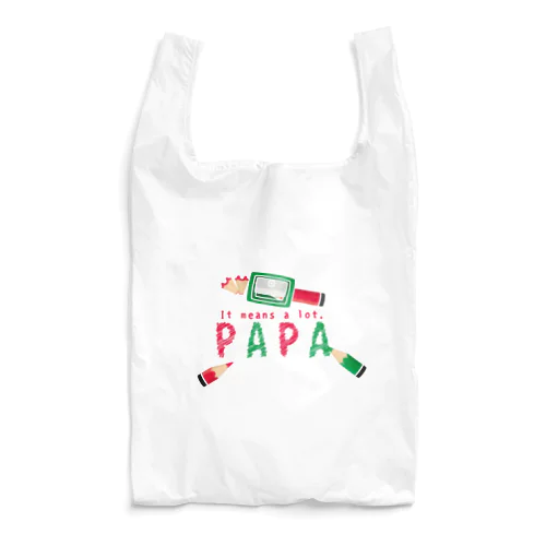 ちびた色鉛筆 PAPA*A エコバッグ