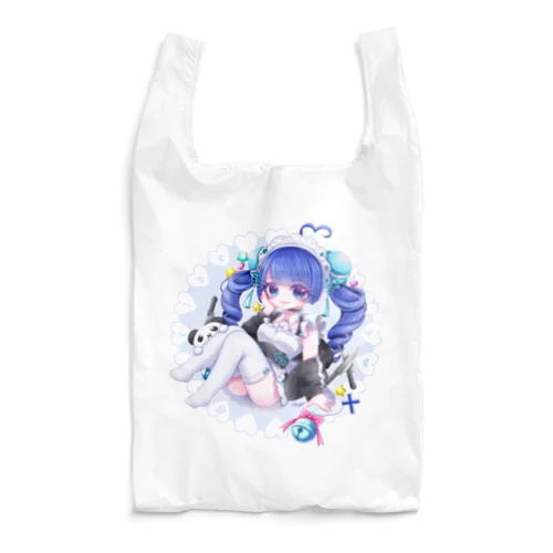 Suicide Maid ミニキャラ青色 Reusable Bag