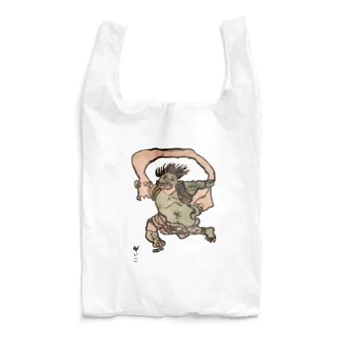 メイコ画伯の風神 Reusable Bag