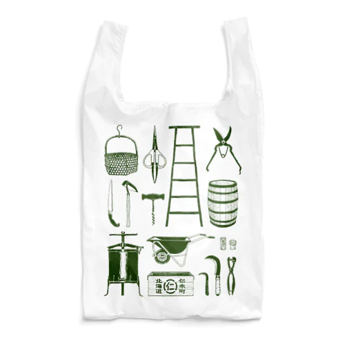 仁木町Tシャツ＜グリーン＞ Reusable Bag