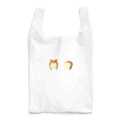 コーギーと食パン Reusable Bag