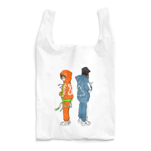 パーカー女子 Reusable Bag