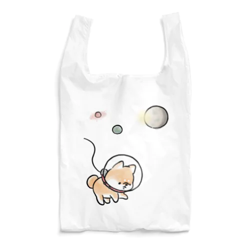 宇宙のしばいぬ Reusable Bag