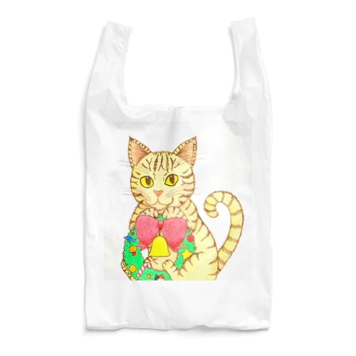 クリスマスキャット Reusable Bag