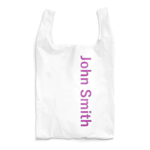 John Smith　(Pink) Reusable Bag