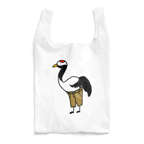 つんつるてん鶴 Reusable Bag