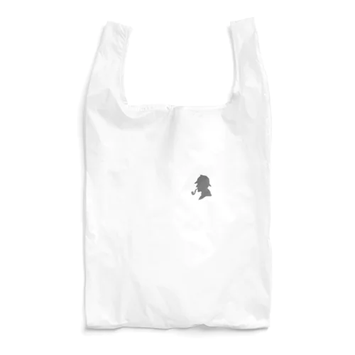 シャーロック・ホームズ（ワンポイント　グレー） Reusable Bag