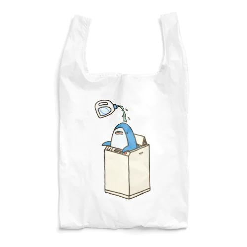 サメちゃんお洗濯 Reusable Bag