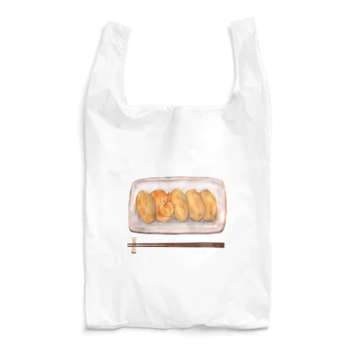 ウサギといなり寿司（いきもの×たべものシリーズ） Reusable Bag