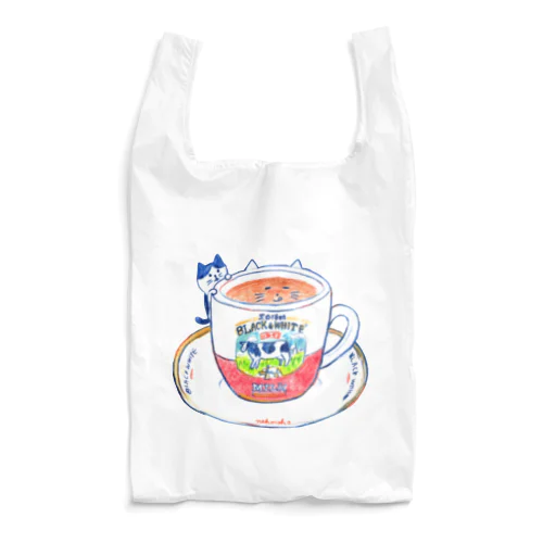 猫香港式ミルクティー Reusable Bag