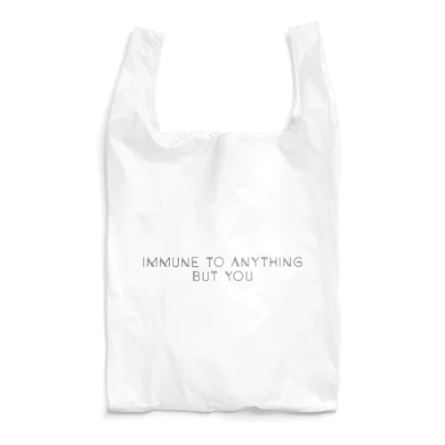 IMMUNE TO ANYTHING BUT YOU - black ver. - Reusable Bag