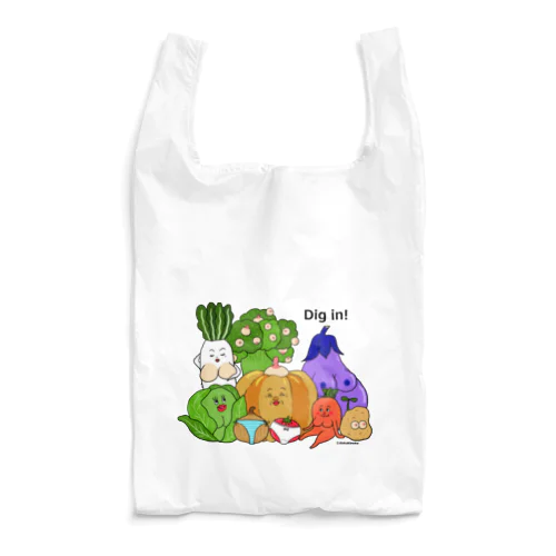 シュールなセクシー野菜1 Reusable Bag