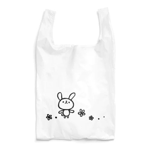 花とうさぎ Reusable Bag