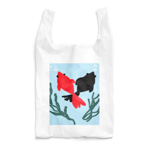 交錯する金魚 Reusable Bag