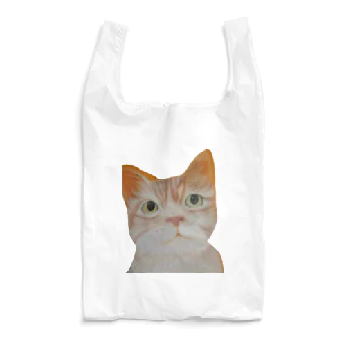 猫の顔 Reusable Bag