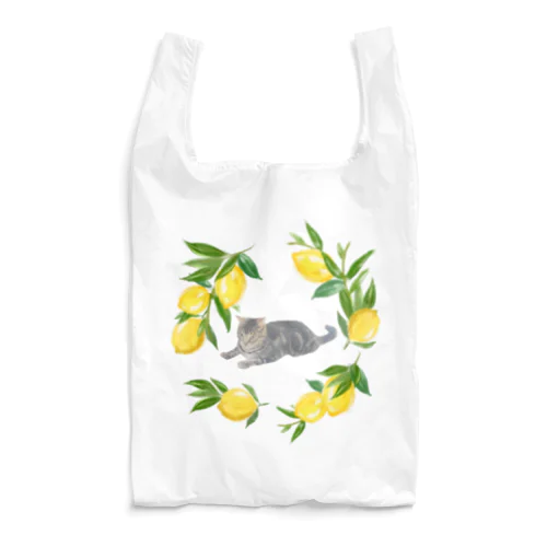 銀の夏レモン2 Reusable Bag