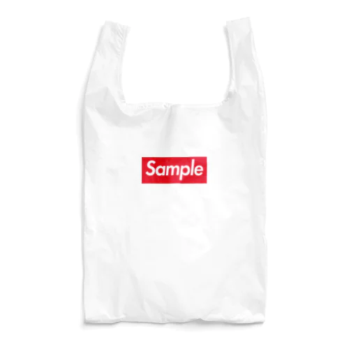 Sample -Red Box Logo- エコバッグ