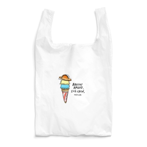 【高知】帽子パンとあいすくりん Reusable Bag