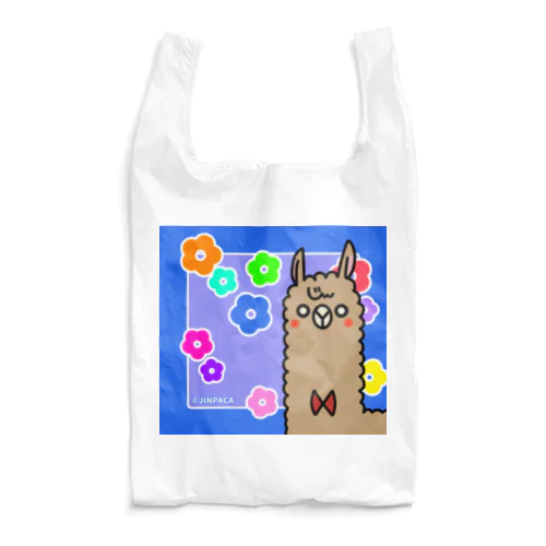 じんぱかさん（ブルー） Reusable Bag