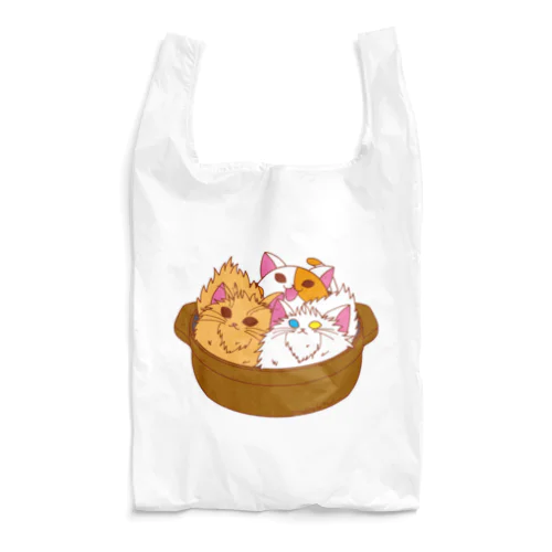 ねこ鍋 Reusable Bag