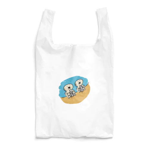 おもちゃで遊ぶラッコ Reusable Bag