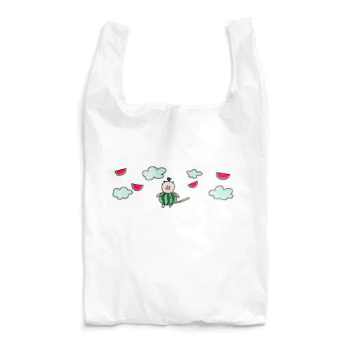 西瓜になる夢 Reusable Bag