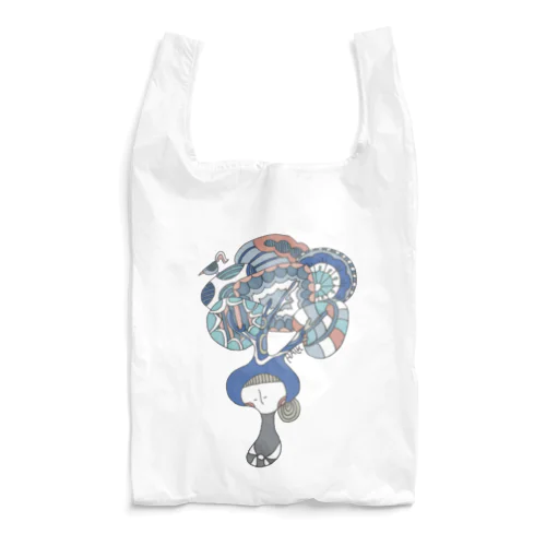 木のガール Reusable Bag